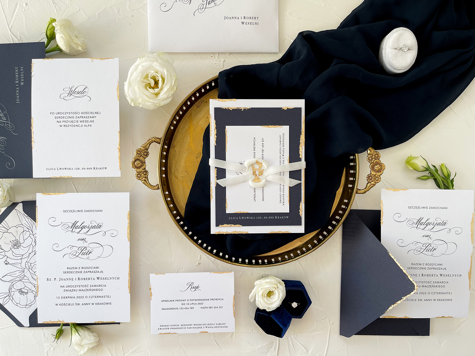 Zaproszenie ślubne Lakelynn Zaproszenie ślubne Lakelynn