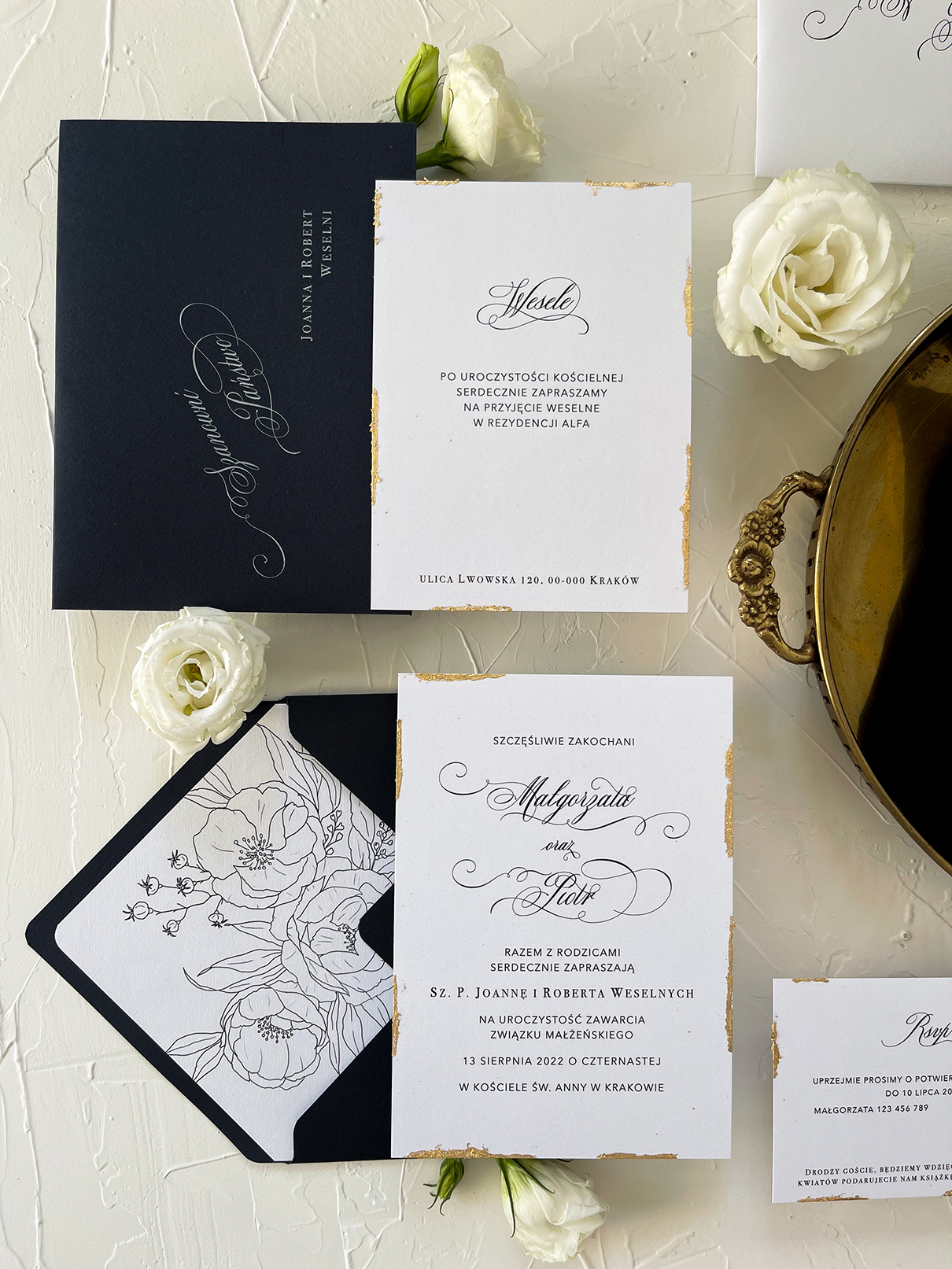 Zaproszenie ślubne Lakelynn Zaproszenie ślubne Lakelynn