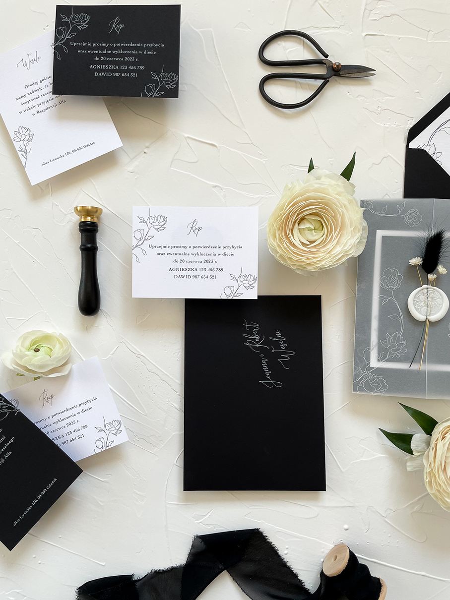 Zaproszenie ślubne Viera Zaproszenie ślubne Viera