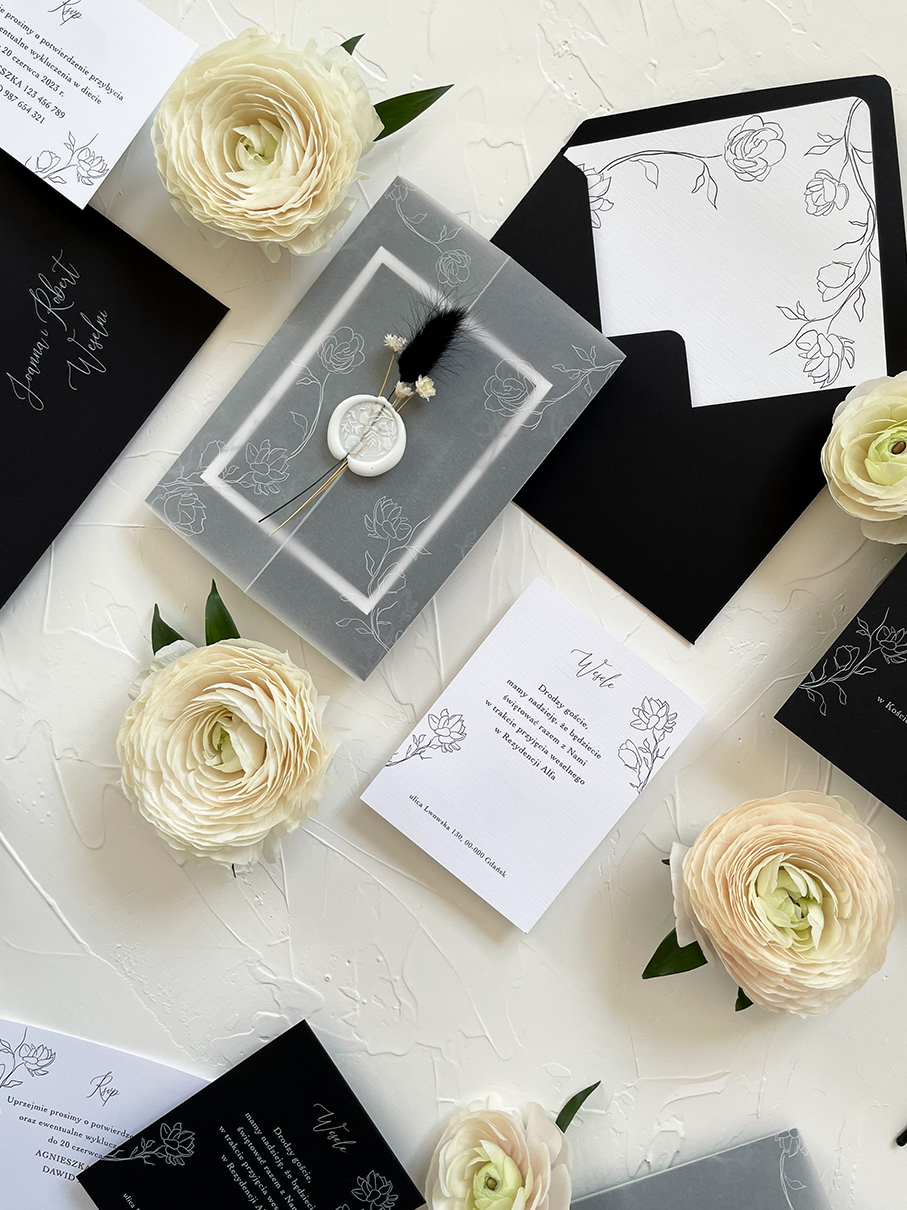Zaproszenie ślubne Viera Zaproszenie ślubne Viera