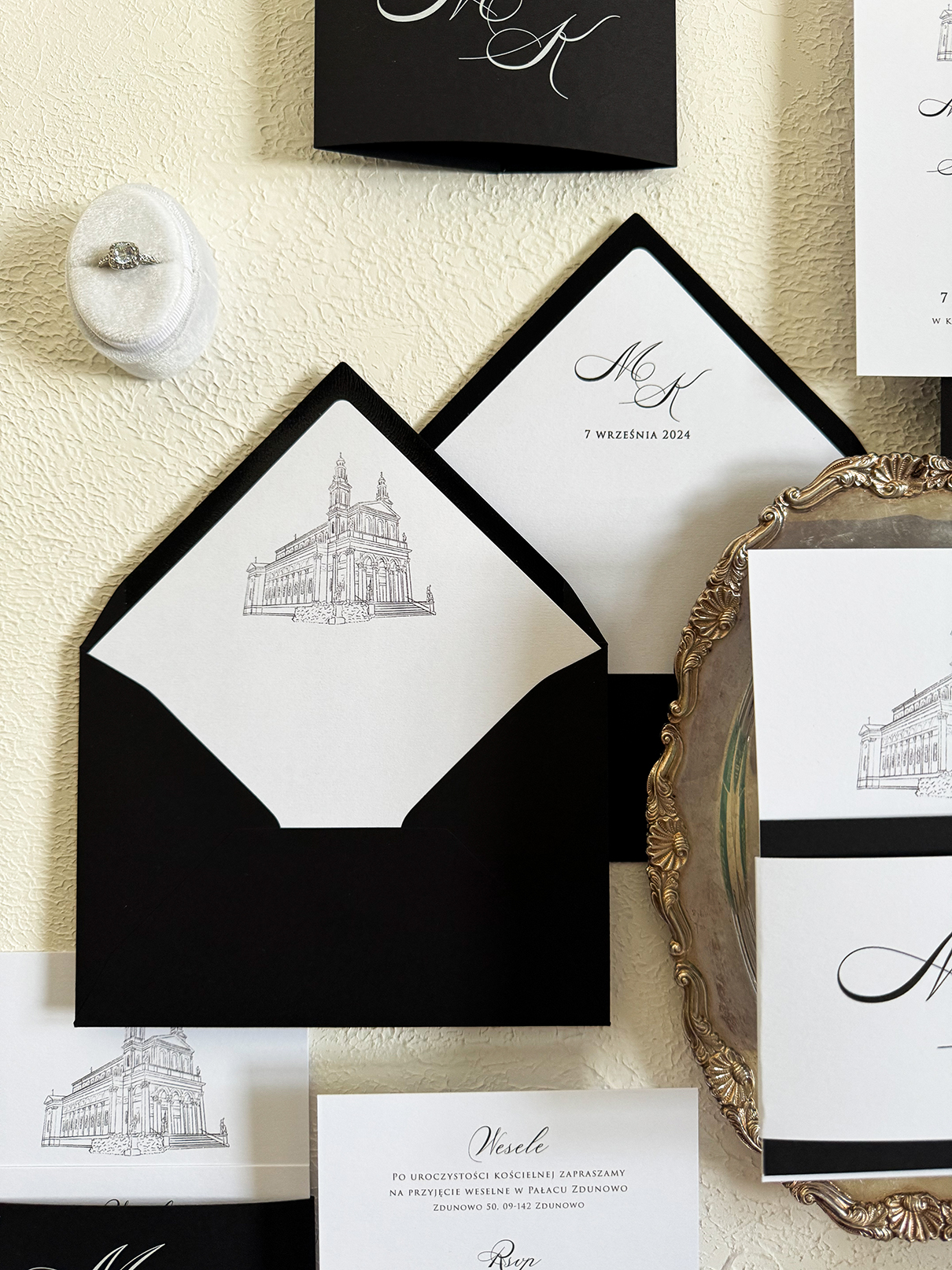 Zaproszenie ślubne Leah Zaproszenie ślubne Leah