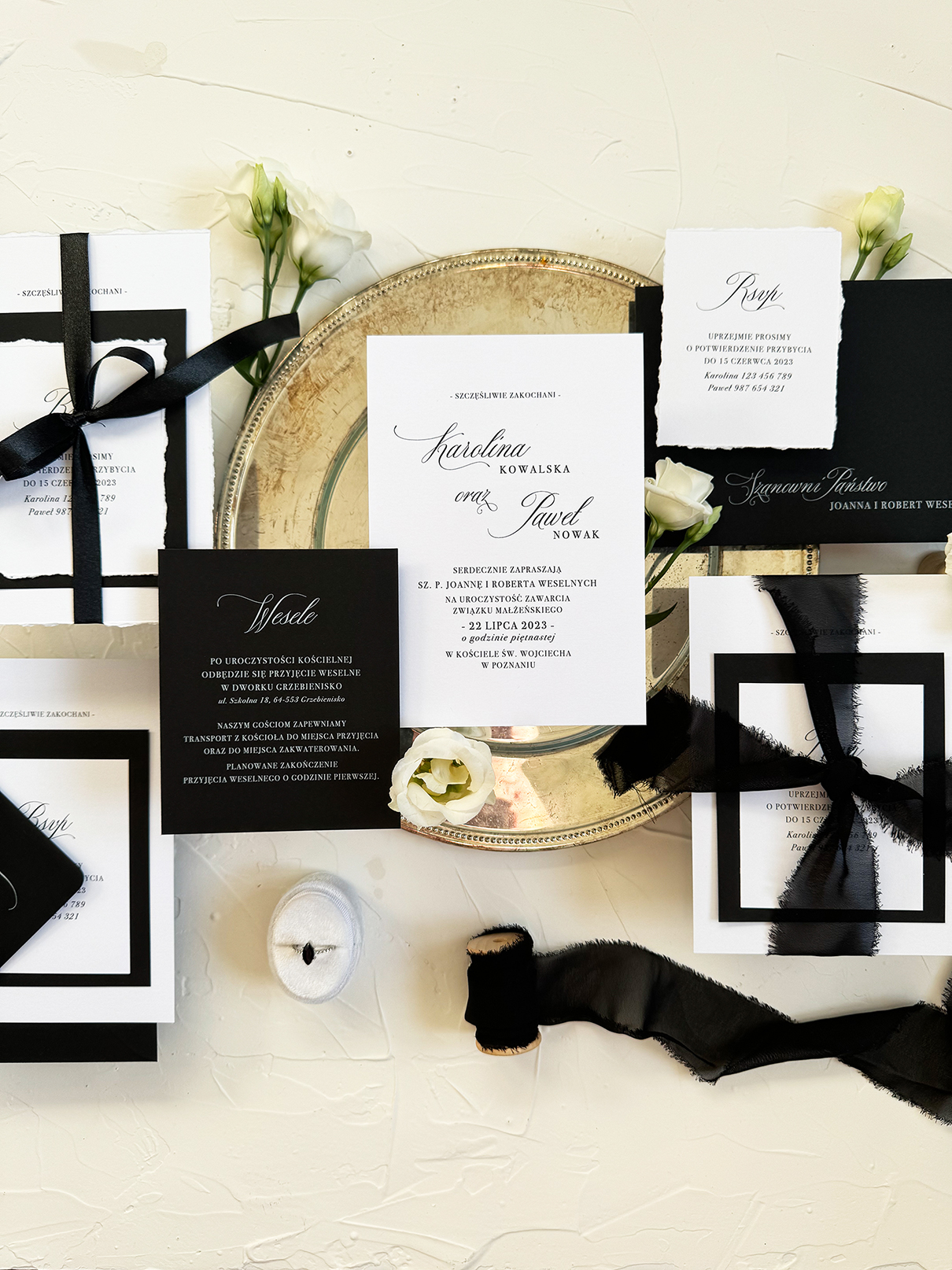 Zaproszenie ślubne Lennox Zaproszenie ślubne Lennox