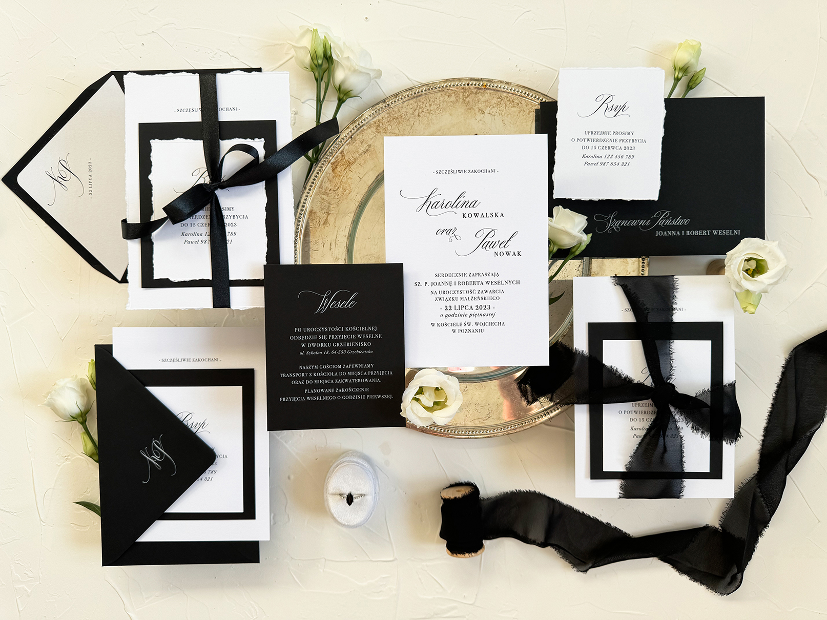 Zaproszenie ślubne Lennox Zaproszenie ślubne Lennox