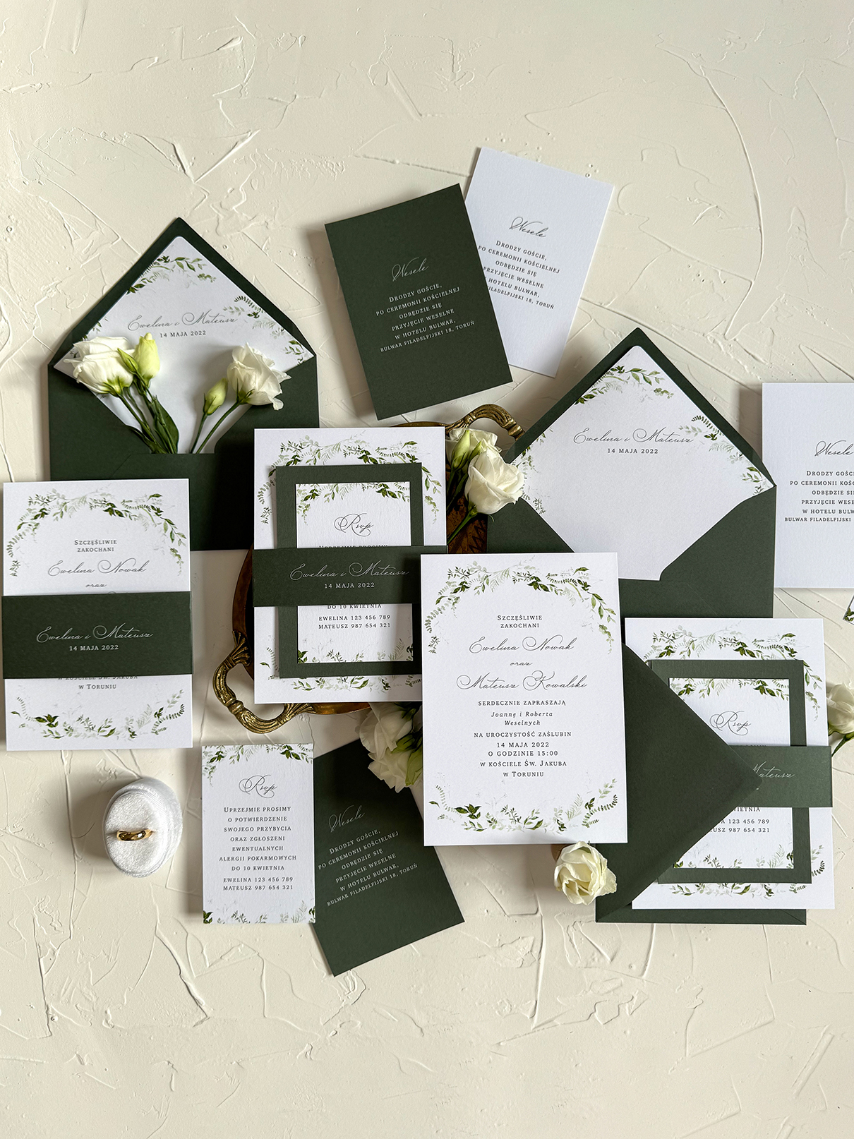 Zaproszenie ślubne Viana Zaproszenie ślubne Viana