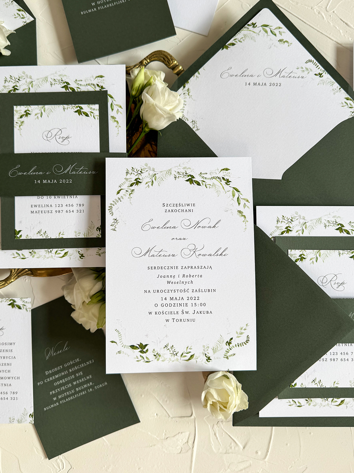 Zaproszenie ślubne Viana Zaproszenie ślubne Viana