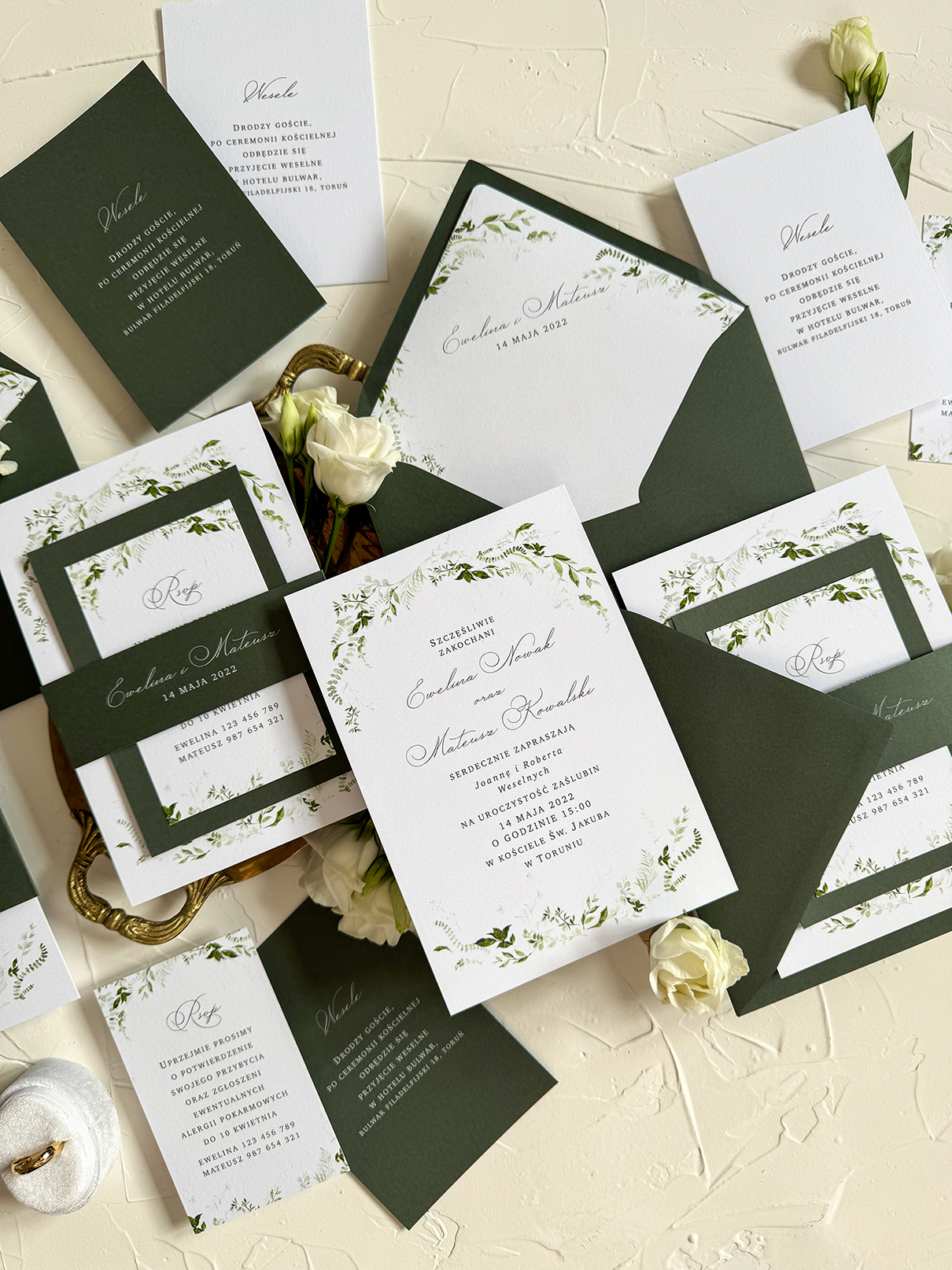 Zaproszenie ślubne Viana Zaproszenie ślubne Viana