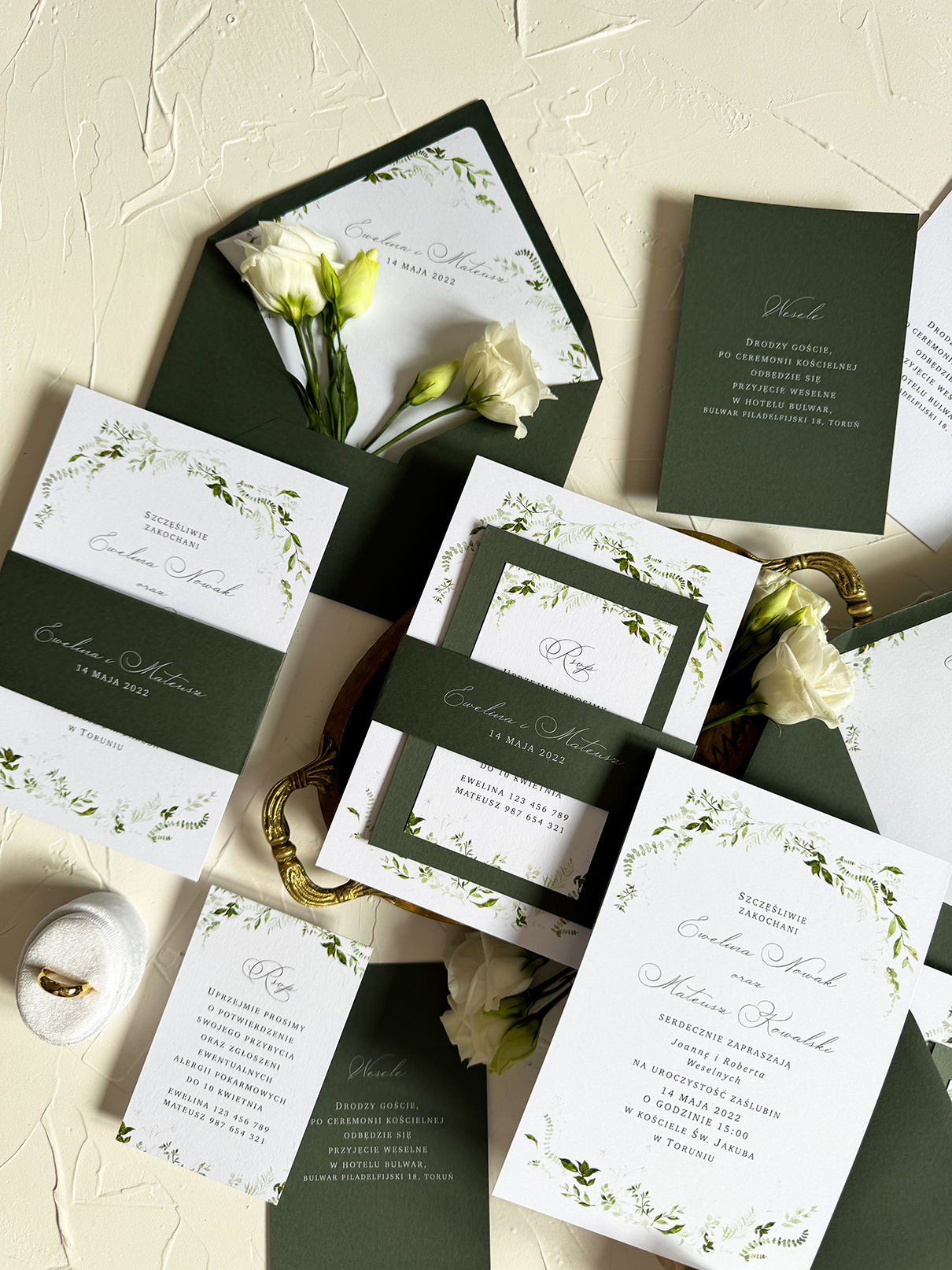 Zaproszenie ślubne Viana Zaproszenie ślubne Viana