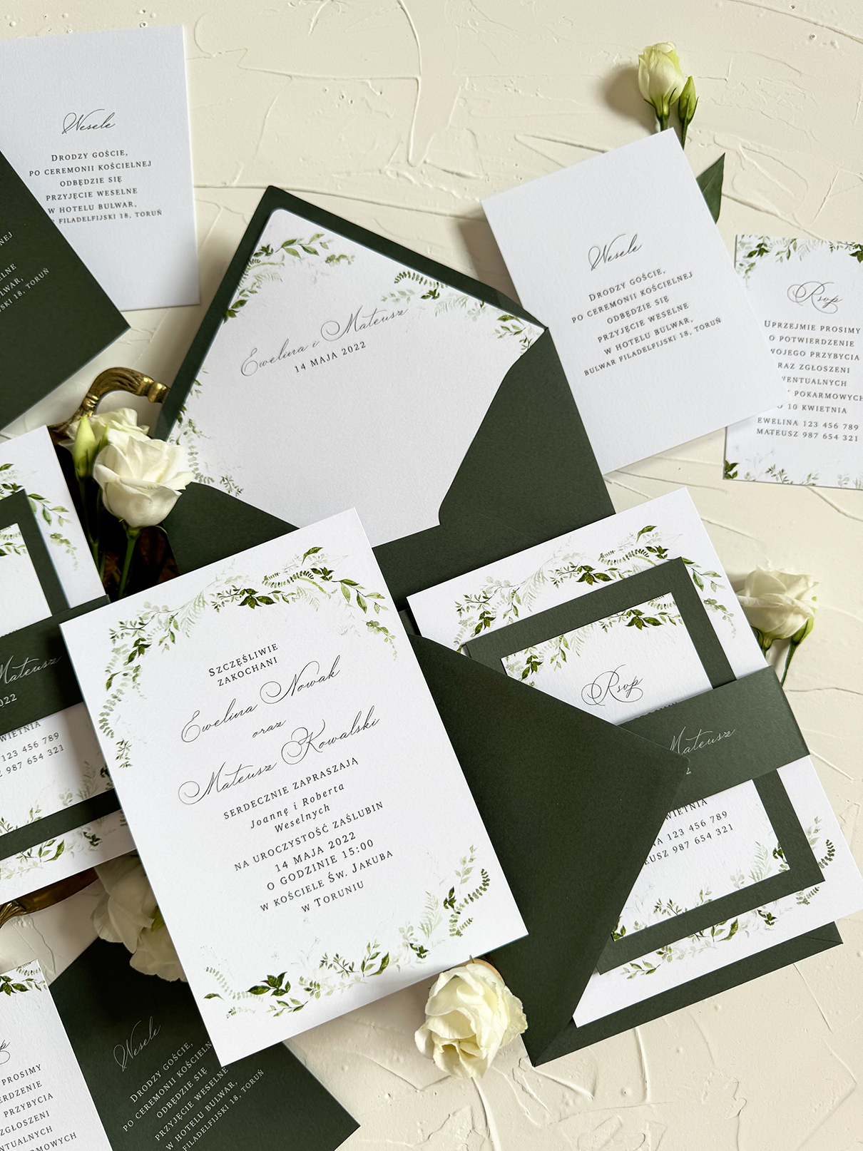 Zaproszenie ślubne Viana Zaproszenie ślubne Viana