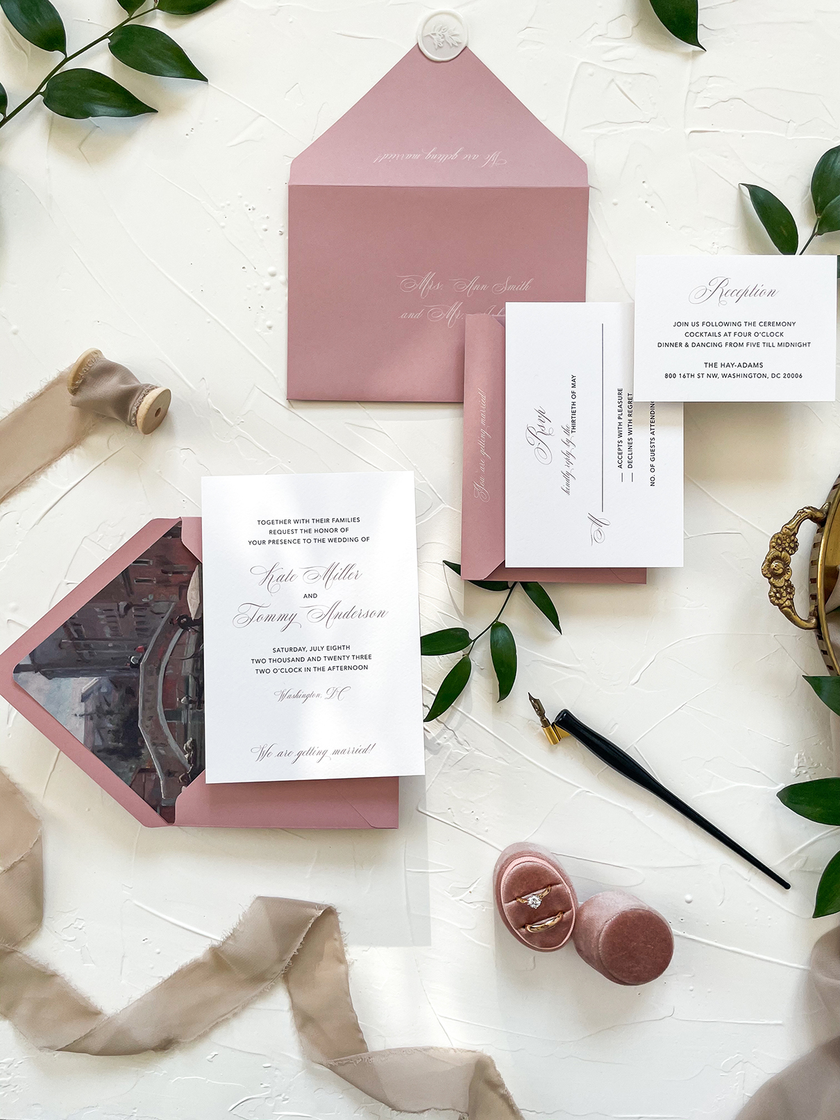 Zaproszenie ślubne Vienna Zaproszenie ślubne Vienna