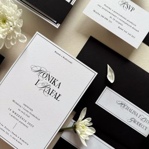 Zaproszenie ślubne Monique