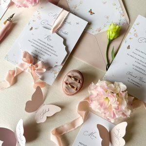 Zaproszenie ślubne Butterfly