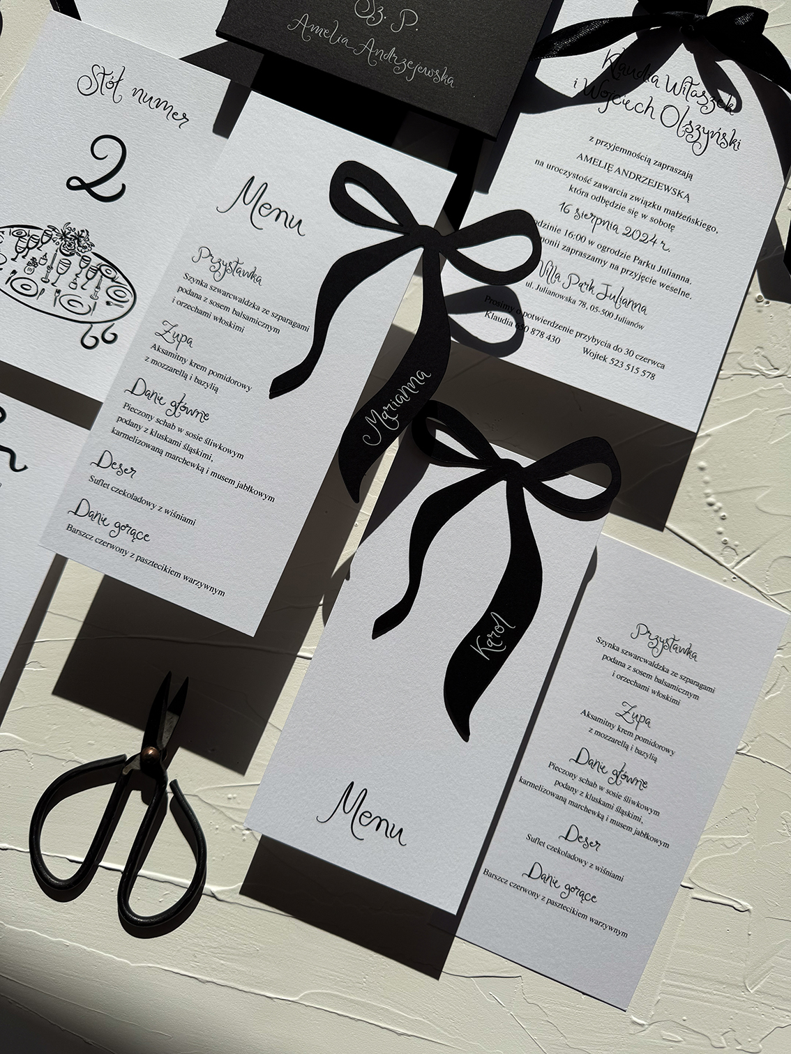 Zaproszenie ślubne Leni Zaproszenie ślubne Leni